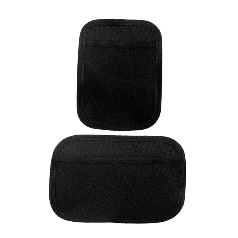 2Pcs Sticky Mesh Storage Pouch Car Seat Organizer for Phone Keys Accessories - Image 2