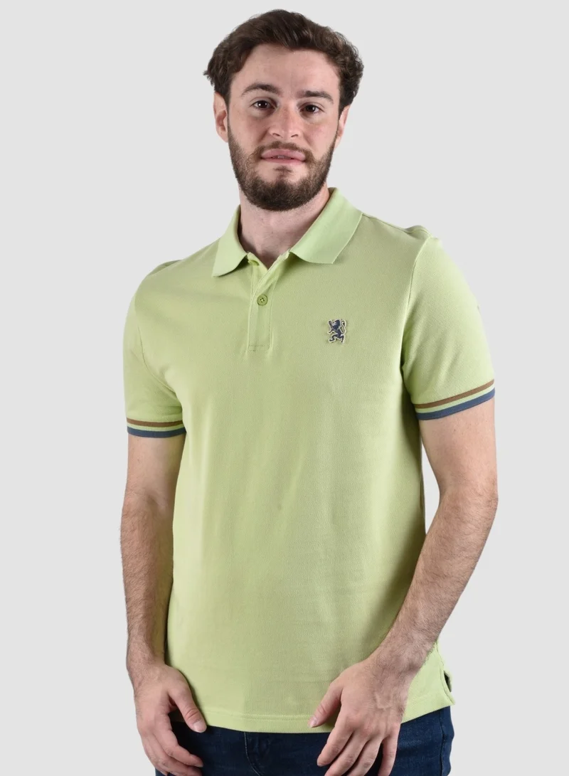 جيوردانو Men's Performance Polo - Green