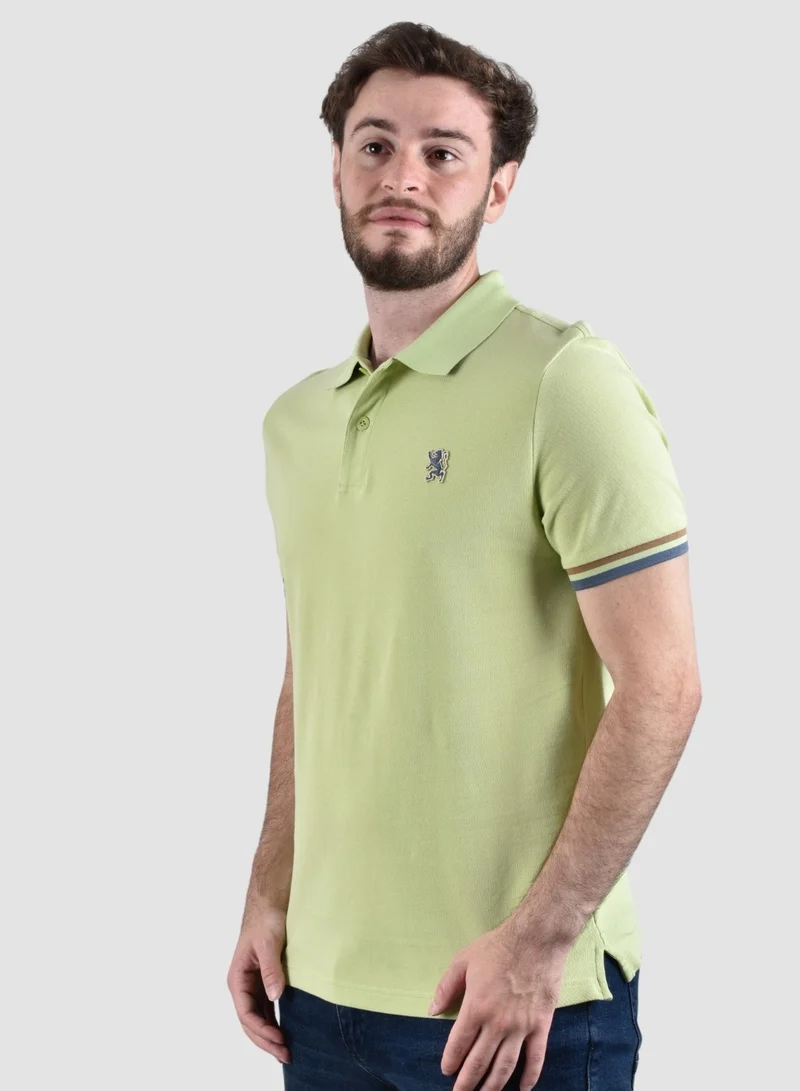 جيوردانو Men's Performance Polo - Green
