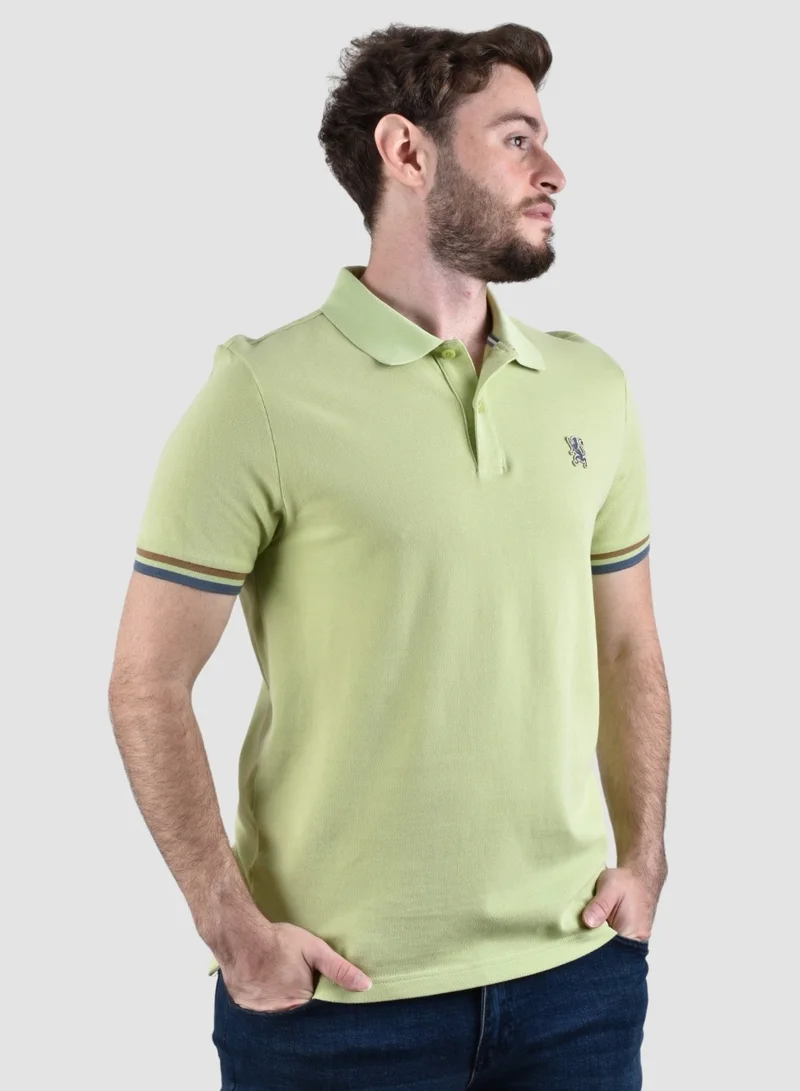 جيوردانو Men's Performance Polo - Green