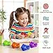 Tendry Sensory Fidget Toys for Kids Adults Textures Sensory Flip Cube Stress Fidgets Toys for Teen with Anxiety Autism ADHD Focus Quiet Desk Fidget Toy for Classroom Prize Office Calm Down Corner - Image 4