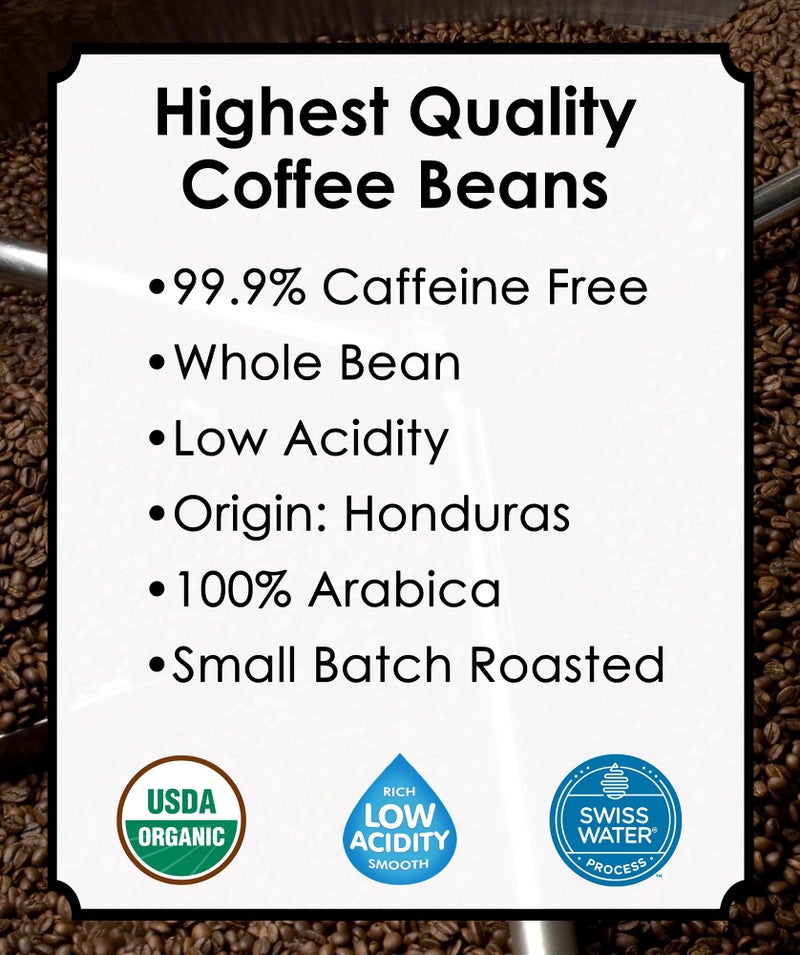Cafe Don Pablo 2LB Subtle Earth Organic Decaf - Swiss Water Process Decaf - Medium Dark Roast - Whole Bean Coffee - Low Acidity - Organic Certified by CCOF - 2 Pound Bag - Image 2