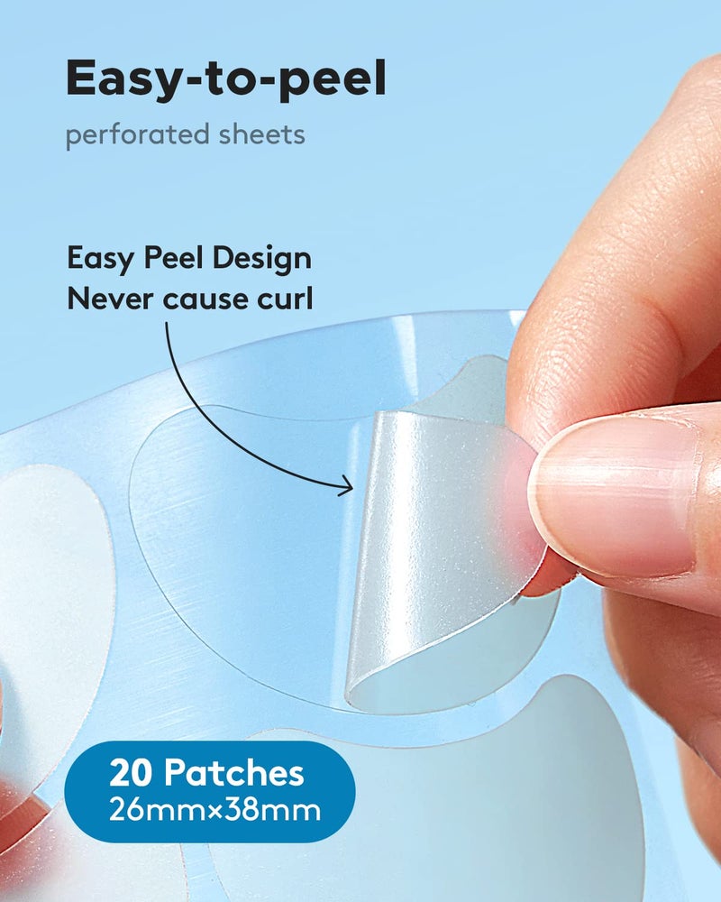 LitBear Acne Patches Large, Hydrocolloid Pimple Patches for Breakouts, Zit and Blemish, Large Acne Patches for Face, Chin, Back and Body with Tea Tree & Calendula Oil - Image 3