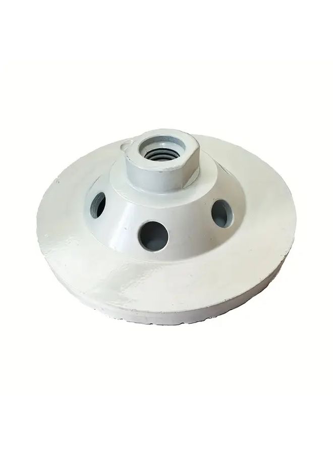 1 Pc 100mm Diamond Grinding Cup Wheel Turbo Disc For Concrete Granite Marble And Masonry Brick M14 Threaded Steel With Hexagonal Grip Design - Image 5