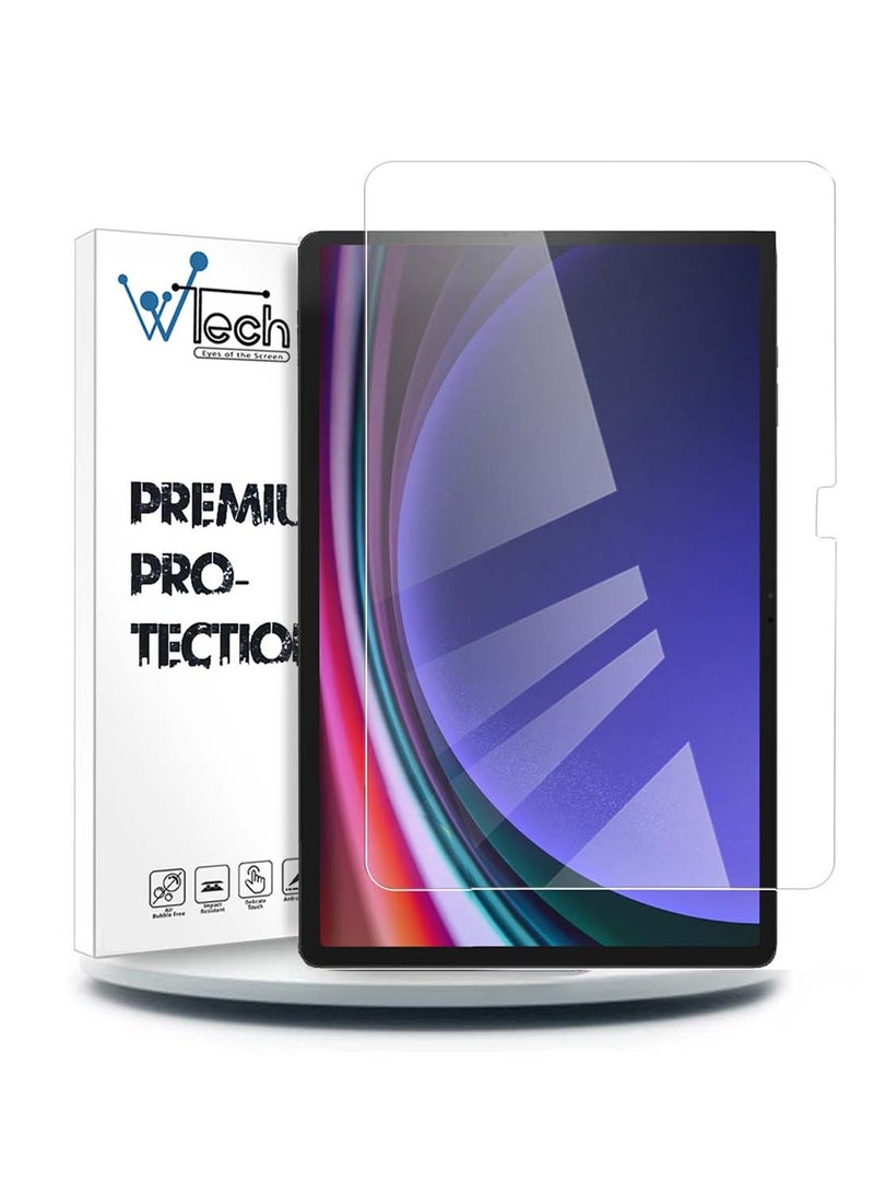 Wtech Tempered Glass Screen Protector For Samsung Galaxy Tab S9 Plus / S9+ 2023 Clear - Image 1