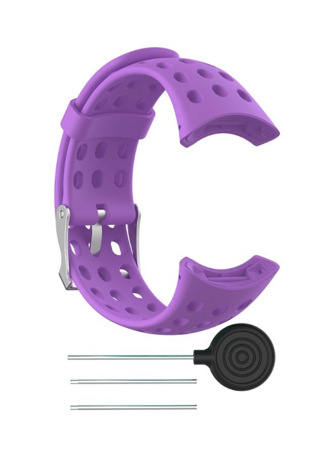 Loquat Replacement Wrist Strap For Suunto M1 / M2 M4 M5 Purple - Image 3