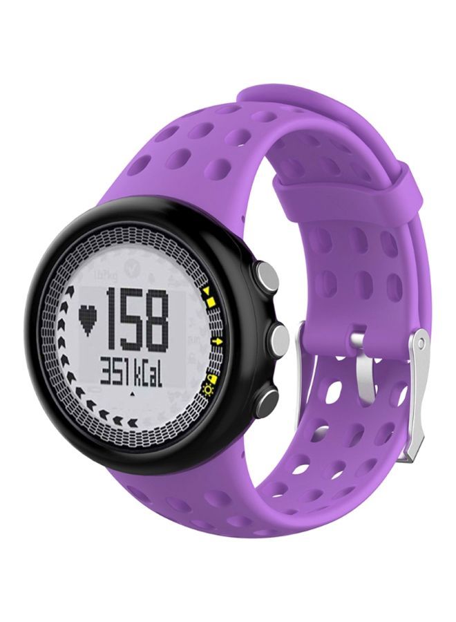 Loquat Replacement Wrist Strap For Suunto M1 / M2 M4 M5 Purple - Image 2