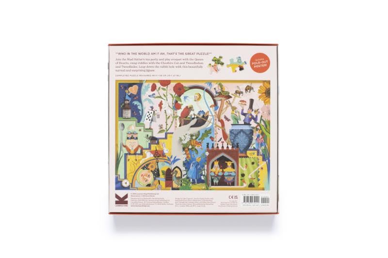 Laurence King Alice's Wonderland 1000 Piece Puzzle - Image 4