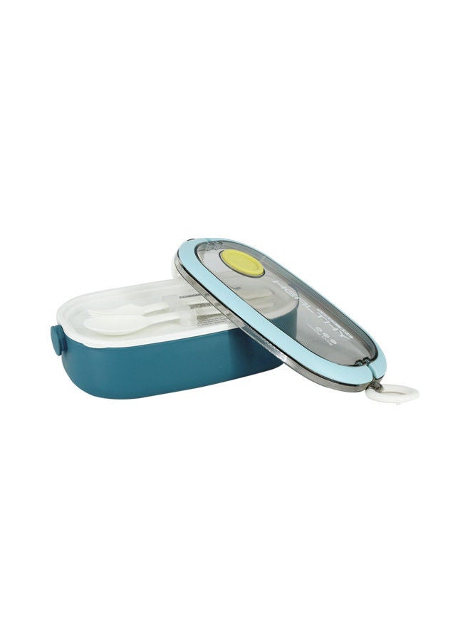 Leak Proof Reusable Lunch Box  With Cutlerys-Adult kids lunch box -1pc-Assorted - Image 2