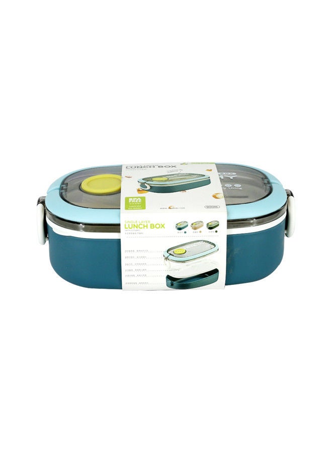 Leak Proof Reusable Lunch Box  With Cutlerys-Adult kids lunch box -1pc-Assorted - Image 4