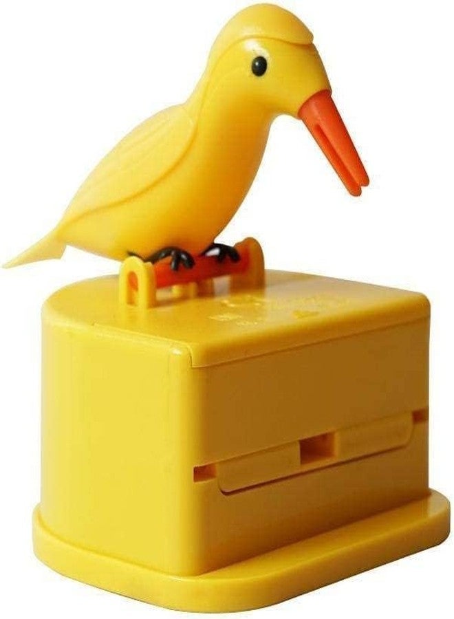 Weicoca Woodpecker Cute Bird Automatic Toothpick Dispenser - Telescopic Box for Families, Hotels, Restaurants - Image 1