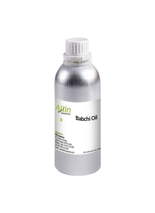 Allin Exporters Essential Babchi Oil Pure Natural & Undiluted Therapeutic Grade For Hair Care And Skin Care 250 Ml  - Image 1