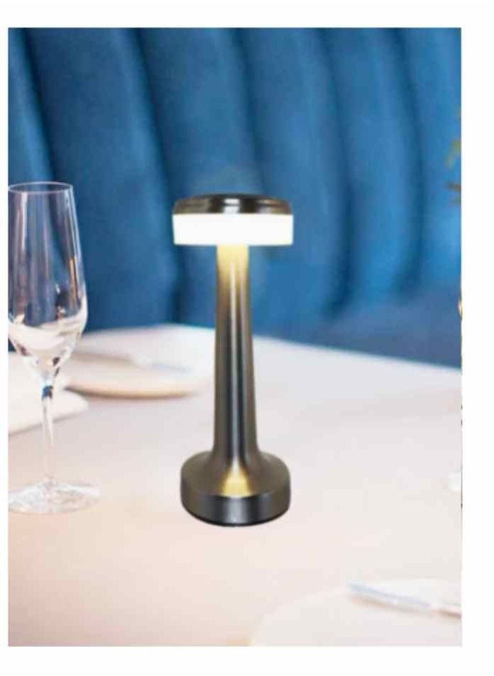 Generic - Table Lamps LED Table Lamp Cordless Rechargeable Battery LED Table Lamp for Hotel/restaurant/Home/Reading，Retro Western Restaurant Cafe Outdoor Desk Lamp Desk Lamps - Image 1