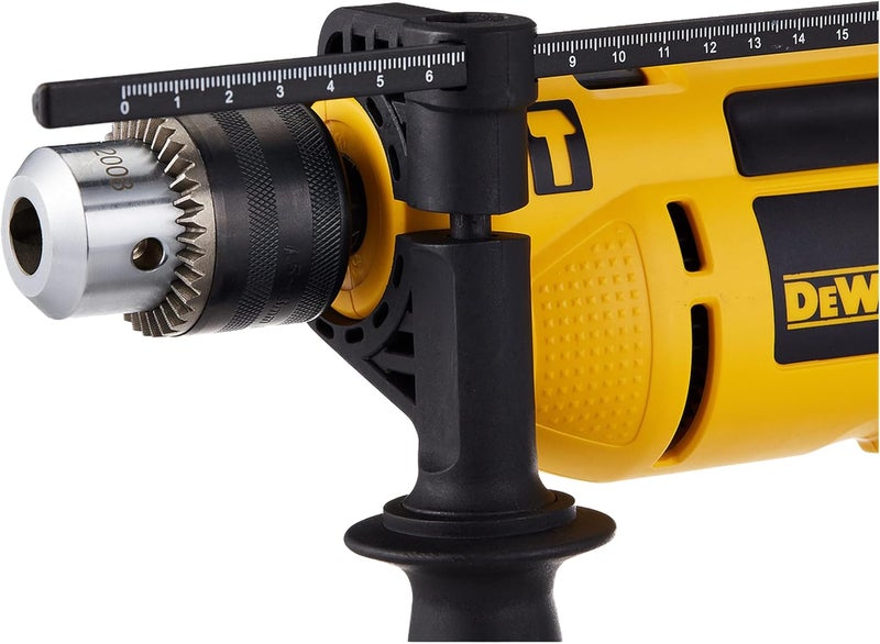 DEWALT 750W 13Mm Percussion Drill With Variable Speed Switch For Drilling Concrete Metal Wood, Yellow/Black - Dwd024-B5, 3 Year Warranty - Image 4
