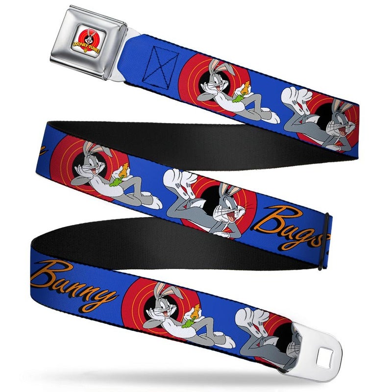 Buckle Down BuckleDown Belts Buckledown Seatbelt Bugs Bunny Wltbb002 Belt Multicolor 15 Wide 2438 Inches in Length US - Image 2