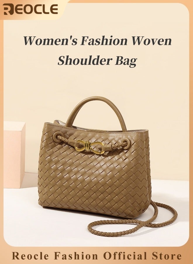 ريوكل حقائب هوبو للنساء حقيبة توت محبوكة حقيبة كتف محبوكة حقائب محبوكة عصرية حقيبة كروس بودي بمقبض كتف قابل للتعديل - Image 1