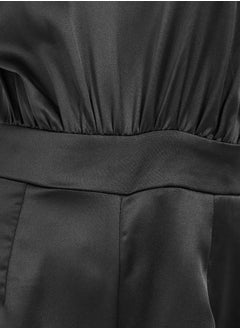 Styli Satin Sleeveless Wide Leg Jumpsuit  - Image 3
