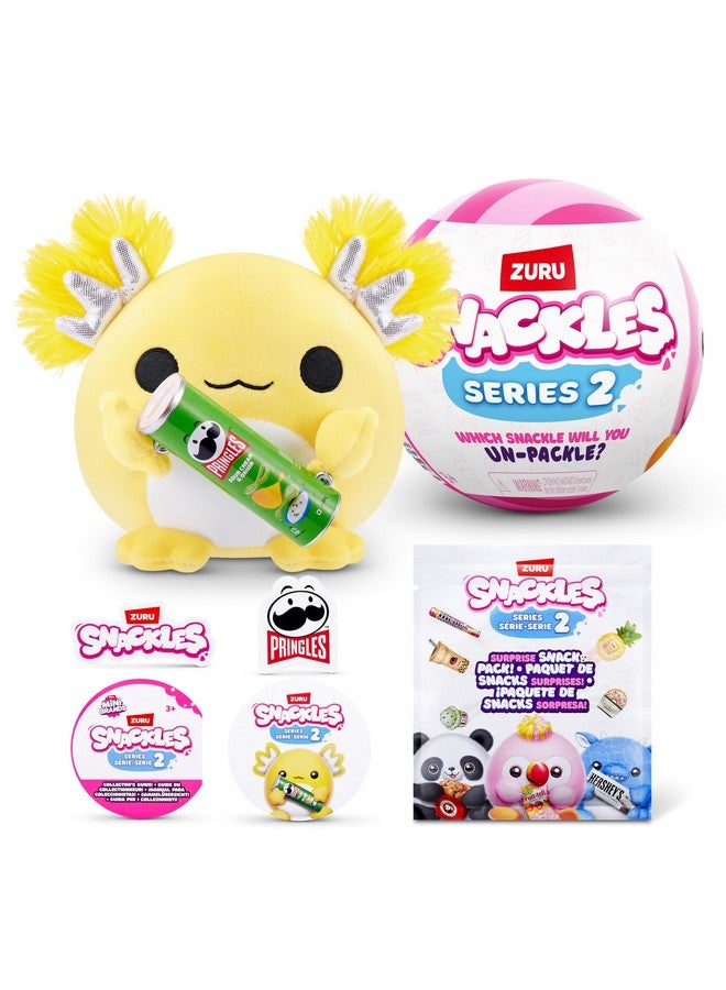 SNACKLES Snackles Series 2 5-inch by ZURU Cuddly Squishy Comfort 5-inch Plush with Licensed Snack Brand Accessory  - Image 1