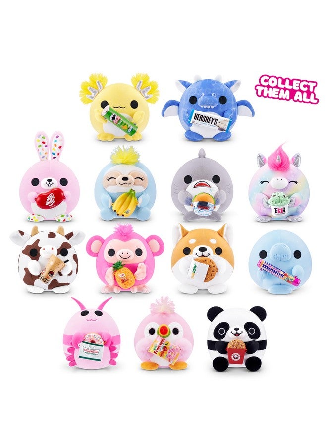 SNACKLES Snackles Series 2 5-inch by ZURU Cuddly Squishy Comfort 5-inch Plush with Licensed Snack Brand Accessory  - Image 4