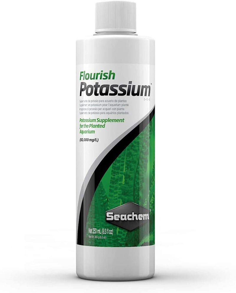 Seachem Flourish Potassium Supplement for Planted Aquariums, 250 ml - Image 1