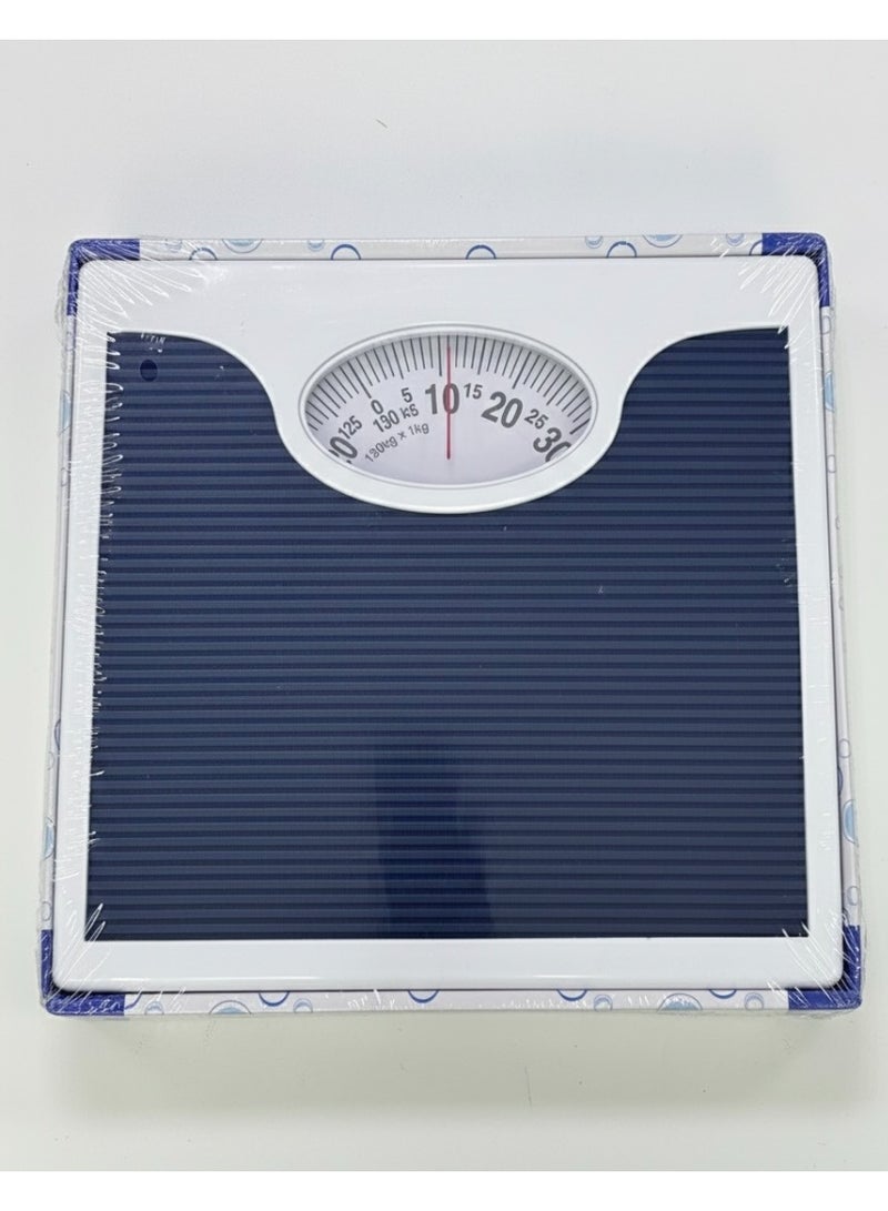 Generic Mechanical Bathroom Scale - Analog Body Weight Measuring Machine with 130 Kg Capacity (Model: QE-5) - Image 1