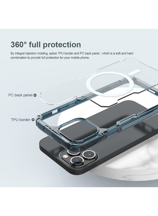 Nillkin Case For iPhone 14 Pro Ultra Clear Magsafe PC + TPU Phone Case - Image 4