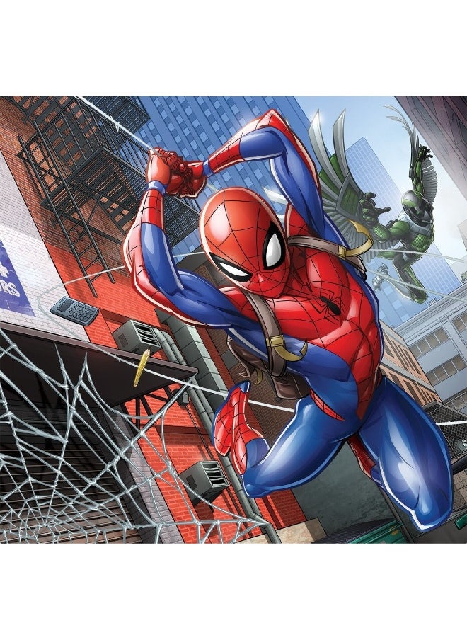 Clementoni Clementoni Marvel Spiderman Super Color Jigsaw Puzzle Set (3 x 48 Pieces)  - Image 3