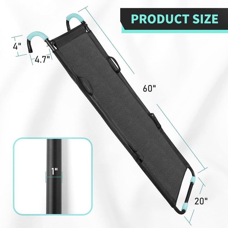 TANOSHII® Trampoline Slide Ladder with Handles - Universal Fit, Strong Tear Resistant Fabric, 20"x60" - Image 5