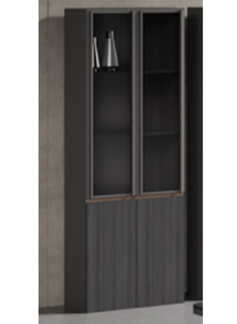 HUIMEI Huimei ZY-0801 2 Door Office Cabinet, Grey Color 