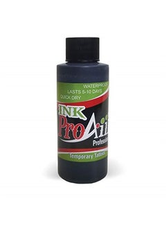 Body Paint - ProAiir Temporary Tattoo Ink - 4.2 oz (120ml) Black