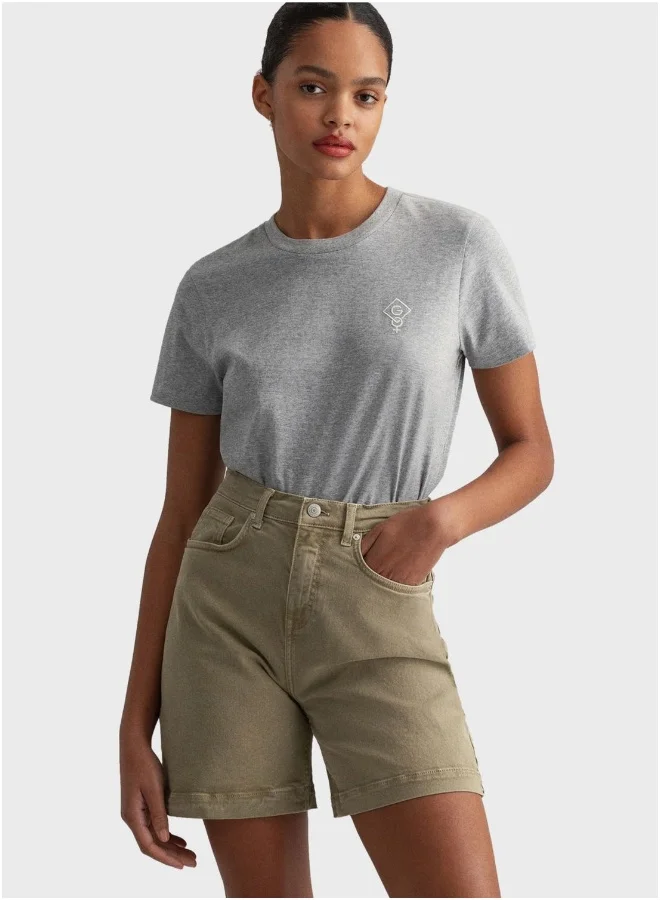 GANT Crew Neck Logo T-Shirt