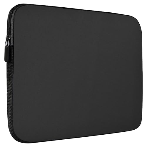 AirCase Neoprene 7-Inch Tablet Sleeve Case Cover for Amazon Kindle 7", Paperwhite, Fire 7, Lenovo Tab M7, iPad mini, Samsung Galaxy Tab 7.0 Series | 4-Layer Foam, Scratch & Dust Protection (Black) - Image 1