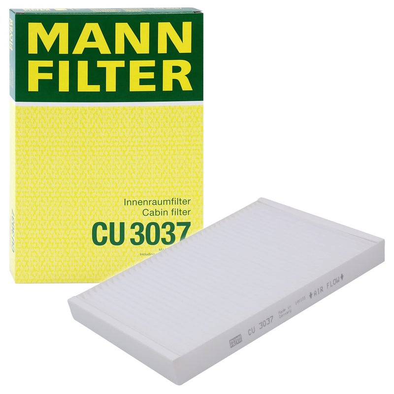 Mann Filter CU 3037 Cabin Filter for select Audi models