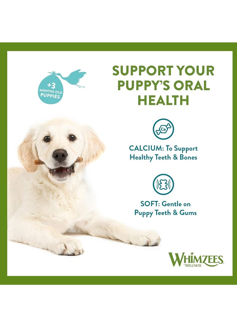 WHIMZEES Puppy Stix Natural and Grain Free Dog Chews Puppy Dental Sticks 28 Pieces Size XS S  - Image 4