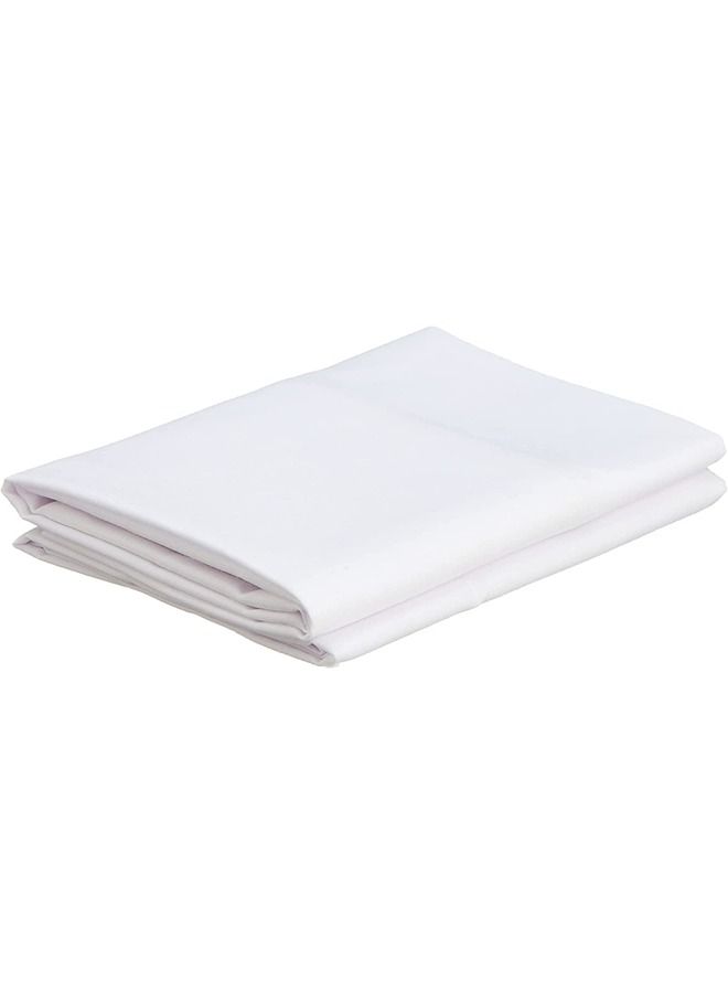 Pillowcases 2 pcs 50 * 70 cm plain White  - Image 1