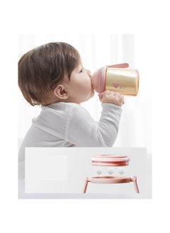 Babycare Babycare - Nopayon Pro Anti-Colic Feeding Bottle with Handles – Pink – 240ml for Babies 6 Months+ – BPA-Free, BPI Certified, Easy-Grip Handles, Soft Silicone Nipple, Wide Neck, Leak-Proof, Ergonomic Design, Easy to Clean, Baby Milk Bottle, Heat-Resistant, Safe Material, Breastfed Baby Friendly, Transition Bottle  - Image 4
