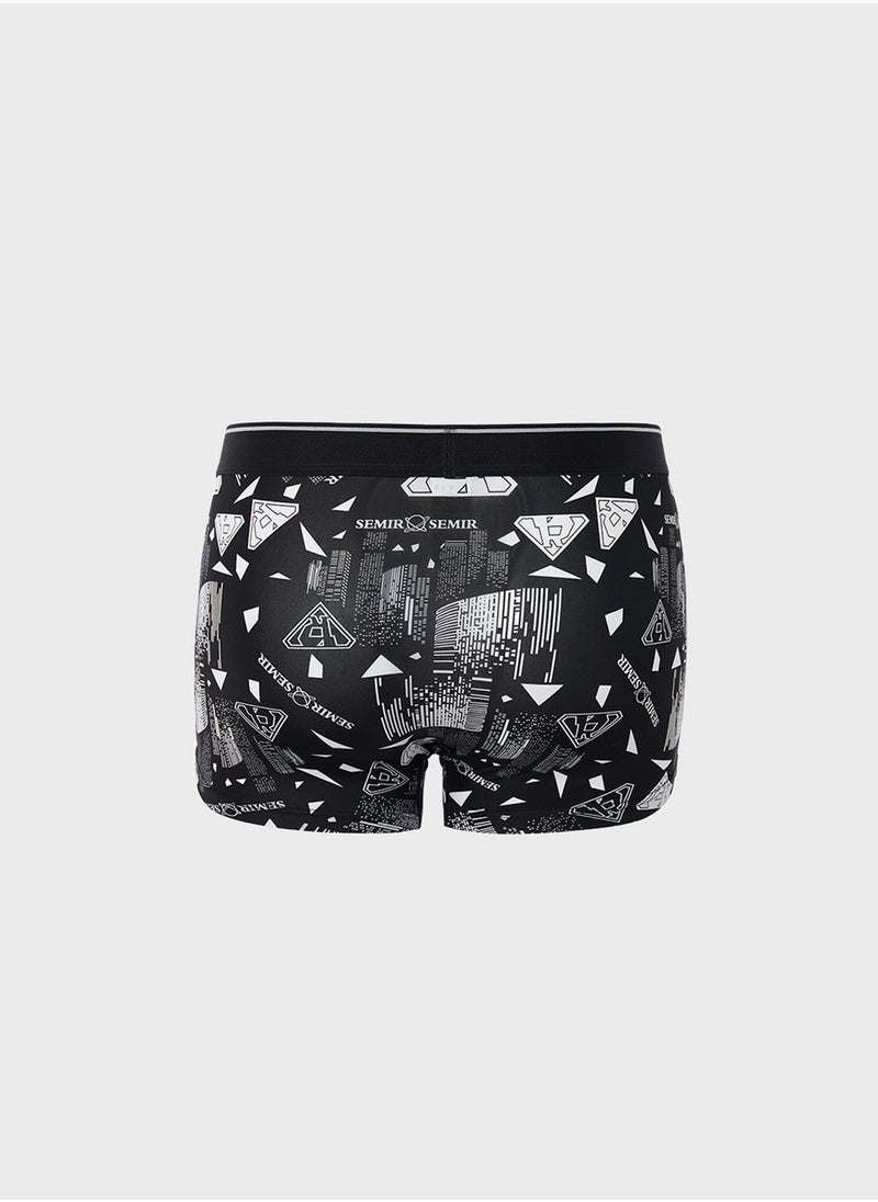 SEMIR - Graphic Print Trunks - Image 1