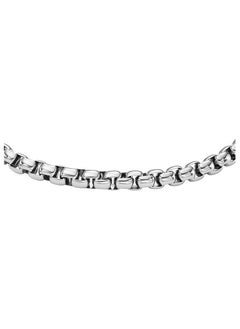 FOSSIL Men's Bracelet, All Stacked Up Stainless Steel Chain Bracelet  - Image 4