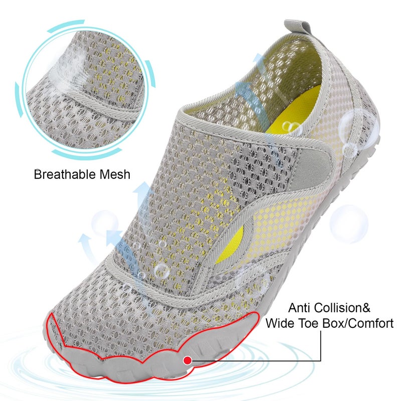 Centipede Demon Womens and Mens Water Shoes Breathable Quick Dry Swim Pool Shoes Thicken Soles Barefoot Aqua Shoes for Beach Diving Hiking Water Sports 8.5 Women/7.5 Men - Image 2