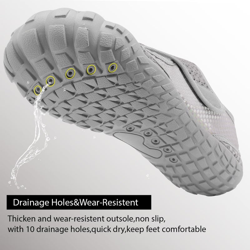 Centipede Demon Womens and Mens Water Shoes Breathable Quick Dry Swim Pool Shoes Thicken Soles Barefoot Aqua Shoes for Beach Diving Hiking Water Sports 8.5 Women/7.5 Men - Image 4