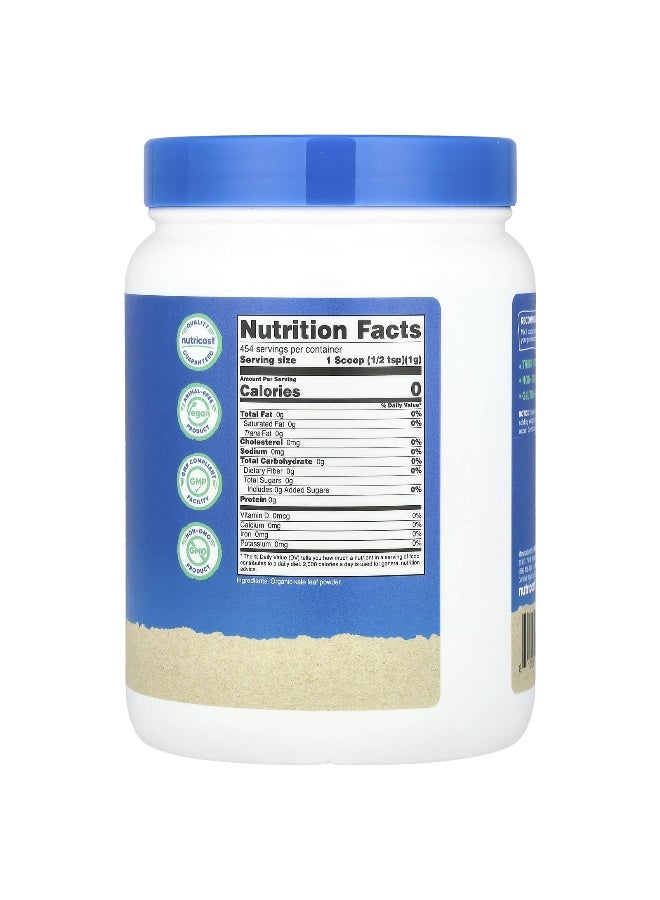 Nutricost نوتريكوست، مسحوق الكيل العضوي، بدون نكهة، 16.2 أونصة (454 جرام) - Image 2