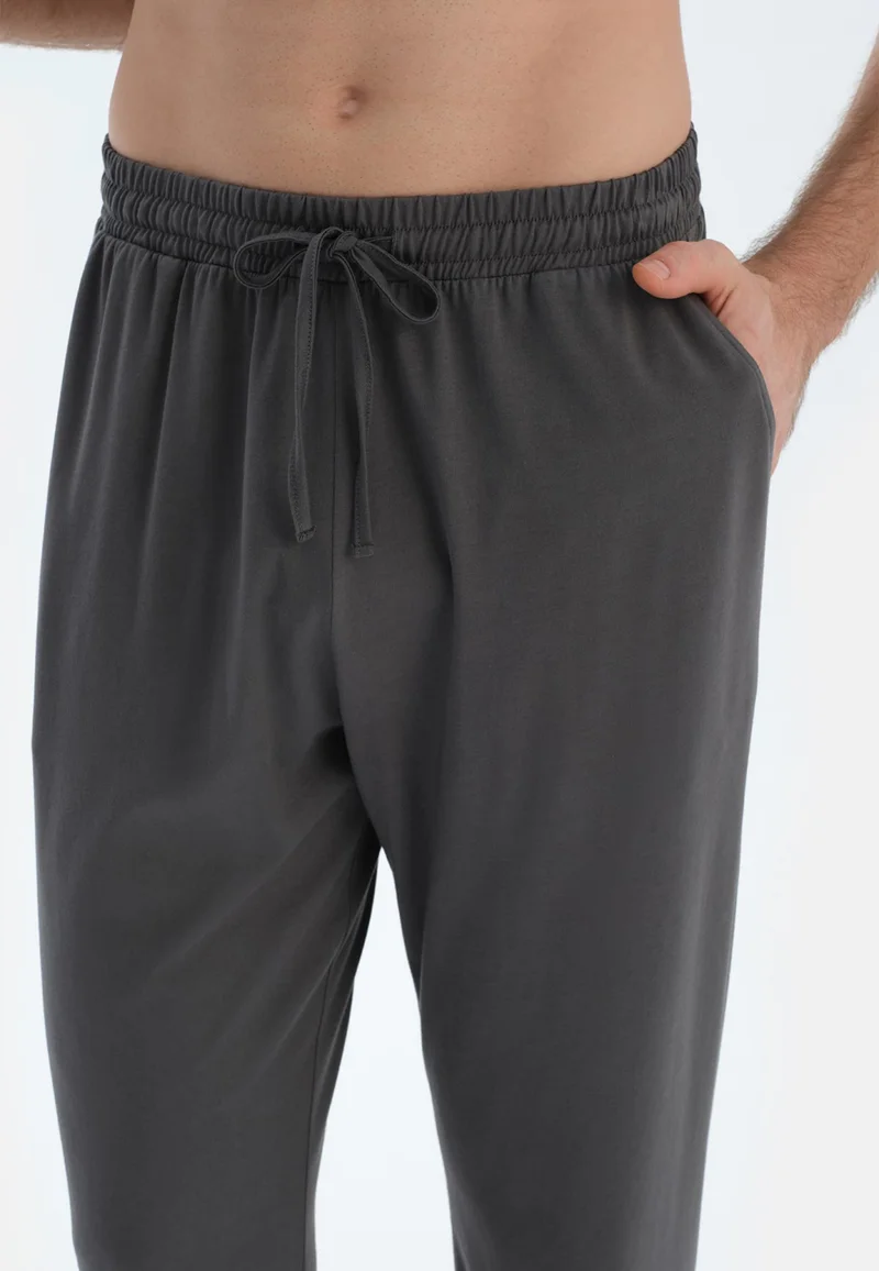 dagi  Regular/Classic Fit T-shirt & Trousers Pajama Sets Crew Neck Cotton Blend Sleepwear for Men | Best Price UAE