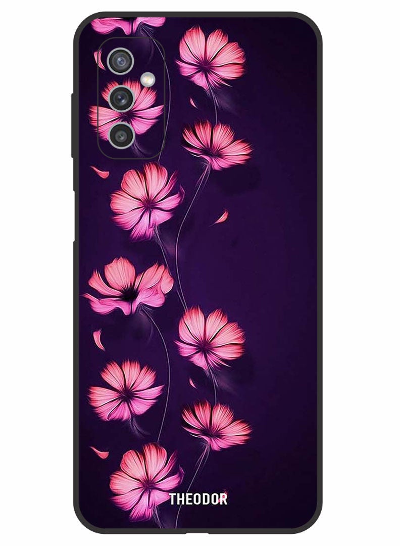 Theodor Protective Case Cover For SAMSUNG GALAXY M52 5G Smotth Flower - Image 1
