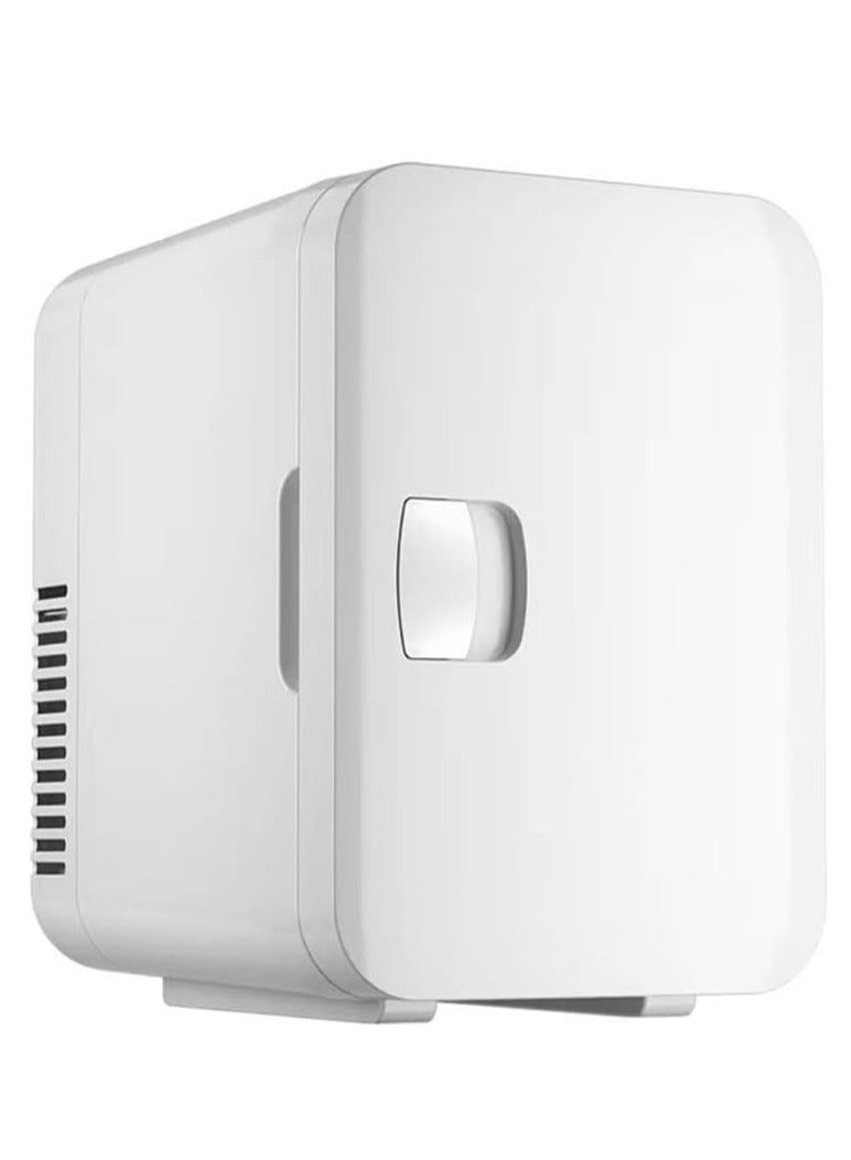 Relex Mini Fridge, 6 Liter Portable Personal Refrigerator Cooler and Warmer Great for Skin Care, Cosmetics, Beverage, Food, Bedroom, Office, Car, Dorm - Image 1