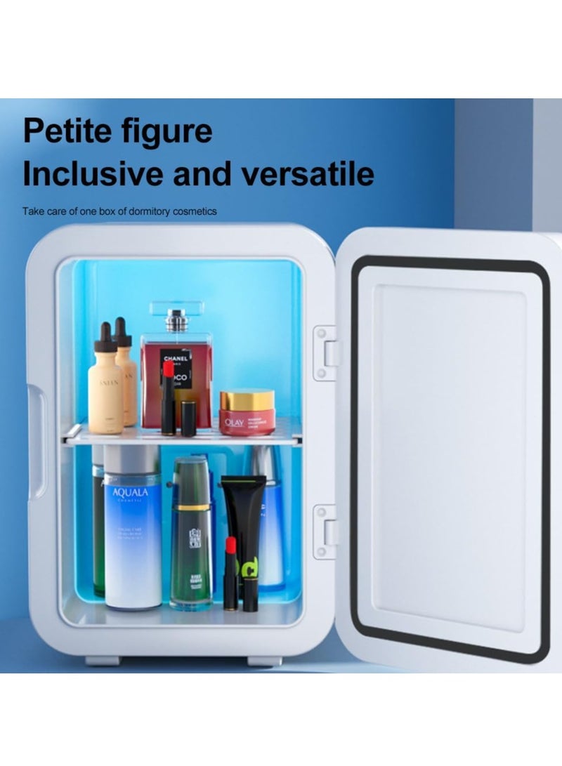 Relex Mini Fridge, 6 Liter Portable Personal Refrigerator Cooler and Warmer Great for Skin Care, Cosmetics, Beverage, Food, Bedroom, Office, Car, Dorm - Image 4