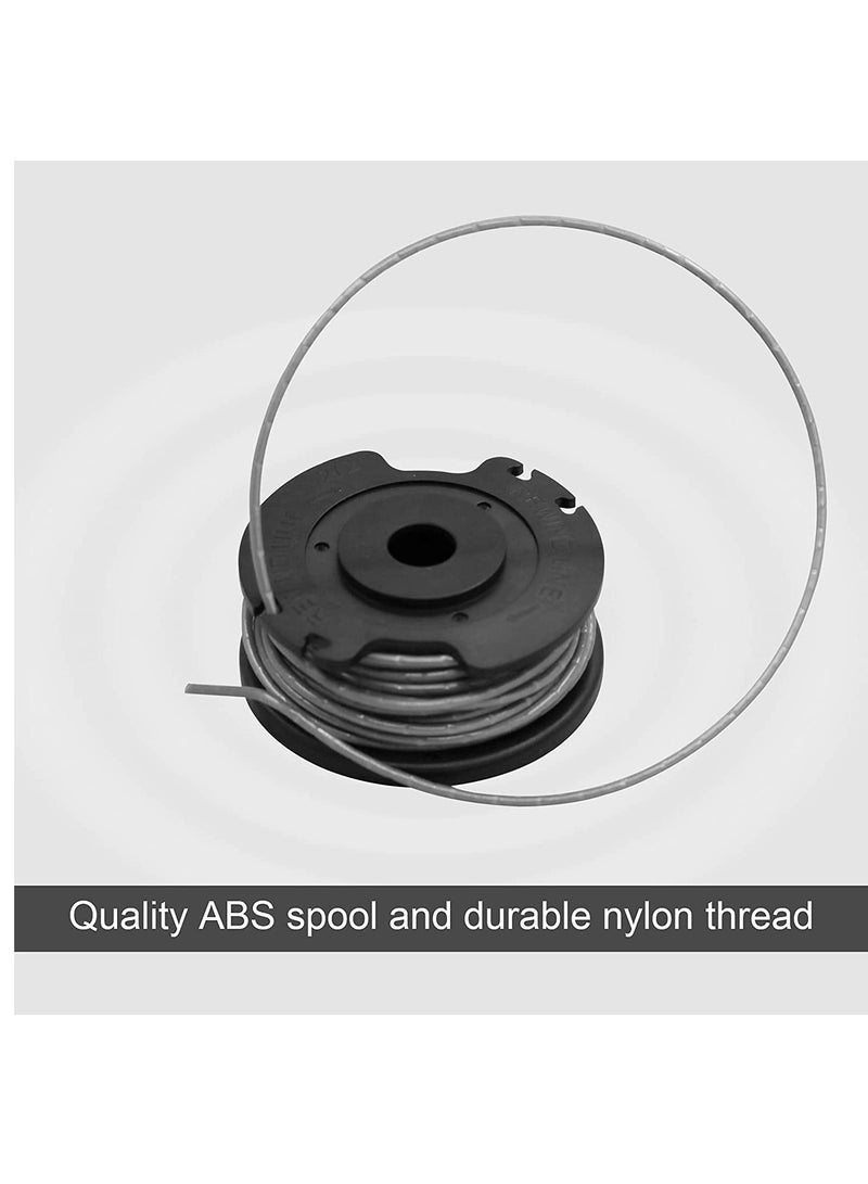 KASTWAVE 3Pcs Grass Trimmer Accessories Spools, Replacement 13.1Feet x 0.062inch/ 4 m x 1.6 mm Spool Line Strimmer Spool and Line Compatible with ART 23SL, for ART 26SL - Image 3