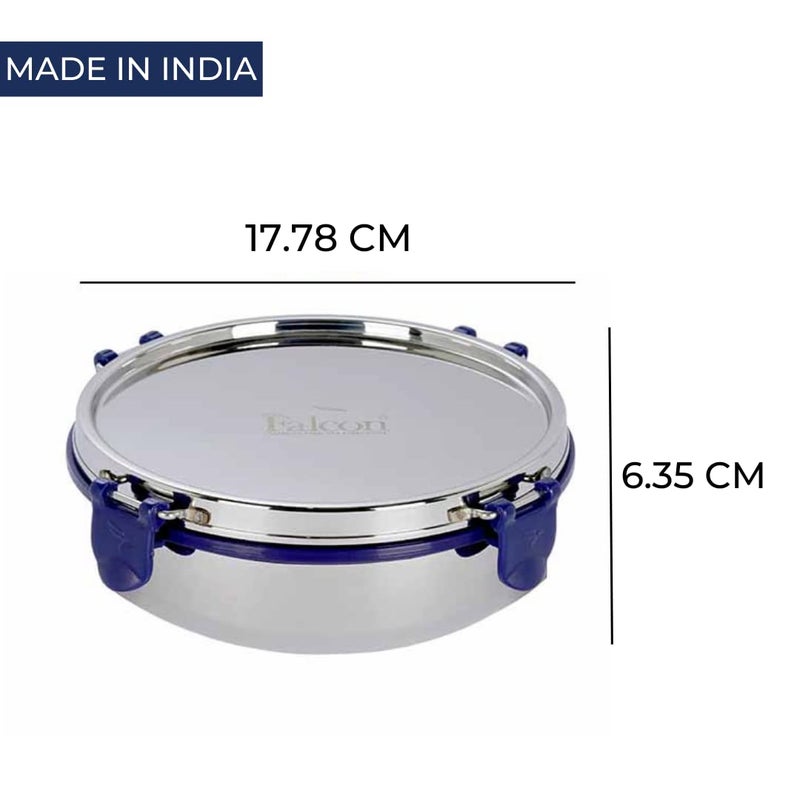 PDDFALCON Stainless Steel EcoNxt Masala Spice BoxDabbaOrganiser 7 Containers And 2 Small Spoon 1700ml - Image 2
