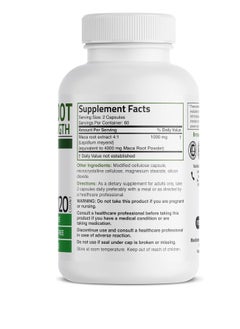 Bronson Bronson Maca extra strength 4000mg 120caps  - Image 2