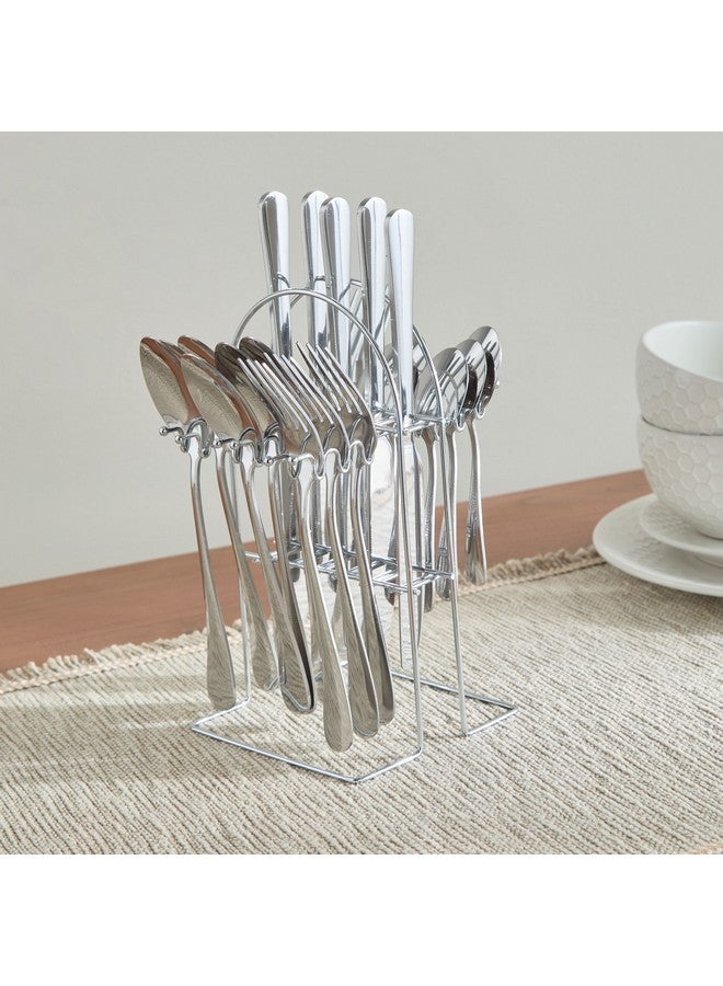 Home Box Hampton 24-Piece Dinnerware Set with Stand 210 x 5 cm - Image 1