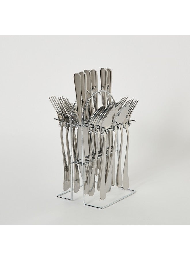 Home Box Hampton 24-Piece Dinnerware Set with Stand 210 x 5 cm - Image 5